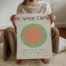 Pegziz Oğlak Burcu Astroloji Poster Modern Minimal Duvar Dekoru