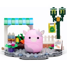 Bldr Squishmallows Oyun Seti - Inek Patty'nin Çiftlik Pazarı Cns0