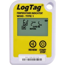 Logtag TIC20 Type 1 Tek Kullanımlık Sıcaklık Indikatörü 20 Gün - Soğuk Zincir Takip Cihazı (Arayüz Gereklidir)