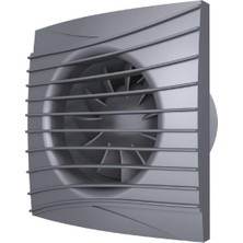 Ayas Havalandırma Ayas 100 mm (10 Cm) Sessiz Klapeli Banyo Fanı (Sılent Dark Metal 4c)