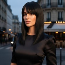 Chic Haven Fiber Sen Tepelik / Koyu Kestane