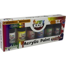 Funny Kids Akrilik 20 ml 6 Lı Set 1900