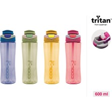 Gıpta Matara Pipetli 600 ml Trıtan 4 Renk Mıx K758200