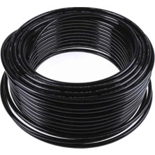 TDA 6.5 x 10 mm Siyah Poliüretan Pnömatik Hava Hortum Uzunluk Seçenekli