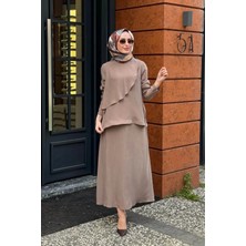 Miss Dalida Etekli Takım T26Y-6035 Vizon