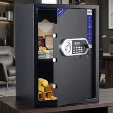 Closter CLP-502 Büyük Boy Yüksek Kaliteli Çelik Para Kasası 30x35x50 cm