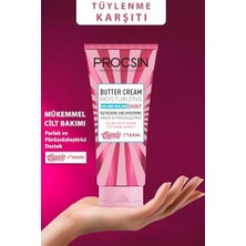 Procsın Butter Cream, Yoğun Nemlendirici & Besleyici Vücut Kremi, Cilt Bariyeri Güçlendirici, Kuruluk Karşıtı & Onarıcı Bakım, 175 ml