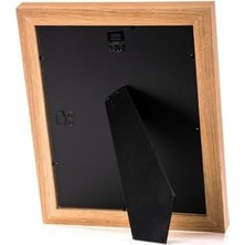 Ahşap Masaüstü Fotoğraf Çerçevesi - 20X25 Cm,bej Ahşap Beyaz,20 x 25
