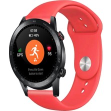 Kreton Honor Watch Watch 2 46MM ile Uyumlu Yumuşak Dokulu Esnek Jel Silikon Kayış