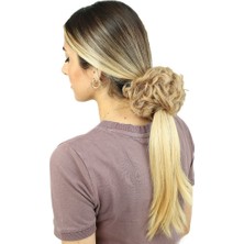 Chic Haven Yoğun Lı Lastikli Topuz Toka / Balköpüğü