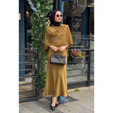 Qooq Noya Etekli Takım 26SS218T Yağ Yeşili