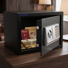Closter CS-200 Yüksek Kaliteli Ev Tipi Para Kasası 20X31X20 cm