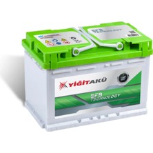 12 Volt 72 Amper Start Stop Efb Yiğit Akü