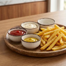 Jumbo Horeca Efes 7 cm Opak Minimal Kase | Sosluk, Çerezlik & Kahvaltılık Porselen