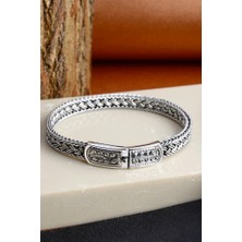 INNUENDO JEWELRY 925 Ayar Gümüş Kalın Zincir Erkek Bileklik