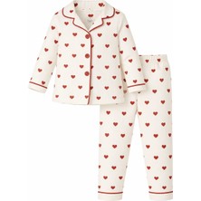 Bubito Kalpli Kız Bebek Alt Üst 2'li Pijama Takım-Çok Renkli