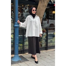 Qooq Holy Gömlek 26SS217 Beyaz