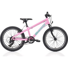 Bianchi Bıanchı XR20 Kız Çocuk Bisikleti 280H V 20 Jant 7 Vites Shımano 9W Pembe Yeşil