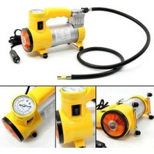 Nemere Hava Kompresörü Mini Şişirme ve Aydınlatma Araç Lastik Pompası