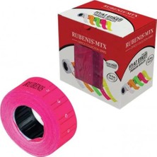 Rubenis Etiketi 12X21 Pembe Rb Mtx-P