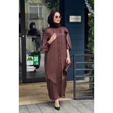 Qooq Riva Elbise 26SS400 Kahve