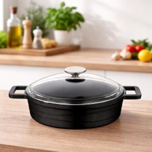 Lavonni 26 Basık Döküm Tencere