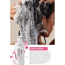 Jadell Sakura Therapy Shampoo 7ACTIVE Sakura Çiçeği, , Keratin, Vitamin B5 Onarıcı Besleyici Şampuan