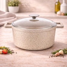 Lavonni 28 cm Döküm Derin Tencere