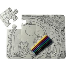 Chic Haven Funny Mat - Sevimli Dostlar 30 x 40 cm