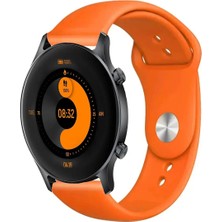 Kreton Haylou Rs3 LS04 ile Uyumlu Yumuşak Dokulu Esnek Jel Silikon Kayış