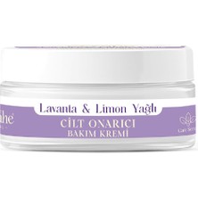 Doğal Lavanta, Ve, Limon, Yağlı, Cilt, Onarıcı, Bakım, Kremi