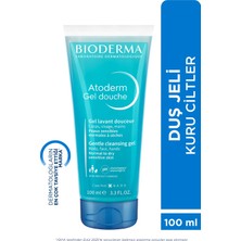 Bioderma Atoderm Shower Gel Aile Boyu Kuru Ciltler İçin Nemlendirici Duş Jeli Bebek Çocuk Yetişkin 100 ml
