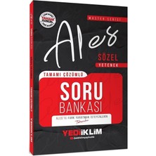 2026 Ales Sözel Yetenek Tamamı Çözümlü Soru Bankası