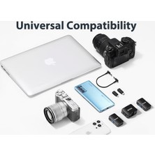 Boyamic All-In-One Kablosuz Ikili Kayıt Yaka Mikrofonu //kamera Uyumlu