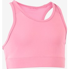 Domyos Çocuk Sporcu Büstiyeri - Baskılı Pembe