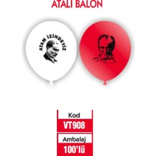 Vatan Balon Atam Izindeyiz 100 Lü VT908