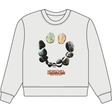 Herschel | Baskılı Kadın Pamuklu Sweatshirt
