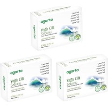 Doğal Yağlı Cilt Sabunu 150 gr x 3 Adet