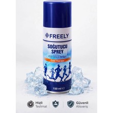 Freely Soğutucu Sprey 150 ml Ice Cold Spray Sporcu Soğuk Sprey Kas Rahatlatıcı Destek Spreyi