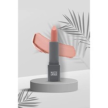 Yoğun Renk Veren Uzun Süre Kalıcı Nemlendirici Kadifemsi Mat Ruj - Matte Lipstick 401 Soft Pink