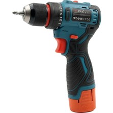 K-Pax Jl-M-6 Kömürsüz Darbeli Şarjlı Matkap 16.8V 2.0AH (Çift Akülü + Taşıma Çantalı)