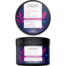 Hyaluronik Asit & Kolajen Kuru ve Cansız Saçlara Özel Yoğun Gece Saç Bakım Maskesi 230 Ml-Vegan