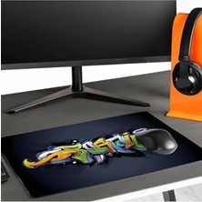 Grafiti Tasarımlı Tasarımlı 40X30 Mousepad - Mouse Pad - Fare Altlığı