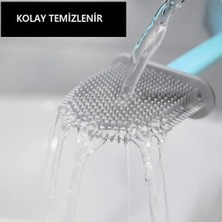 Kare Slikon Klozet Fırçası Siyah (NV2024)