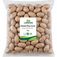 Laraska Kabuklu Pikan Cevizi 1kg Vanilyalı Sütlü Kavrulmuş Aile Boyu Avantajlı Paket