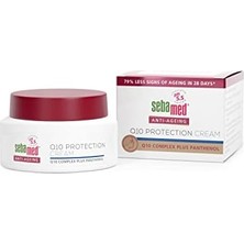 Q10 ve Hyaluronik Asit Içerikli Yaşlanma ve Kırışıklık Karşıtı Anti-Age Krem 50ML