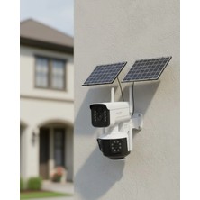 TeknoKapsül Güneş Enerjili 4g Ip Kamera Dış Mekan Uyumlu Hareket Algılamalı