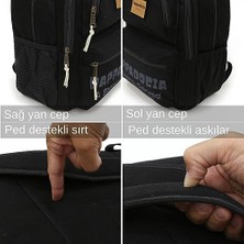 Cappadocia 4007 Olympos Sırt Okul Seyahat Günlük Spor 15.6 Inç Laptop Notebook Laptop Çantası