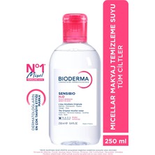 Bioderma Sensibio H2O Hassas Ciltler için Arındırıcı Micellar Makyaj Temizleme Suyu 250 ml