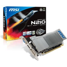 Msı VGA N210-1GD3/LP GT210 1gb Ddr3 64B DX12 Pcıe 2.0 X16 (1xvga 1xdvı 1xhdmı)